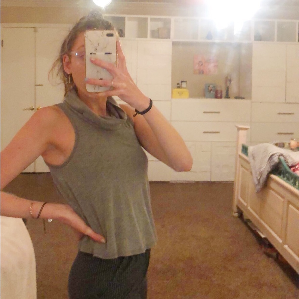 Urban Outfitters Turtle Neck Tank Top